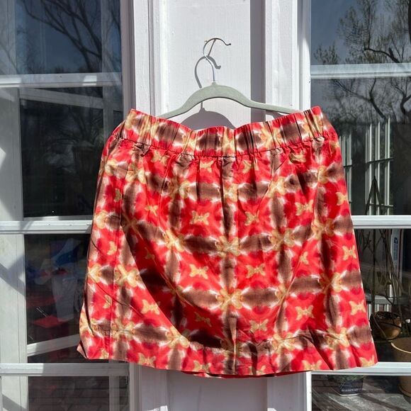 J Crew Poppi Abstract Print Skirt with Pockets NWT - Picture 6 of 8